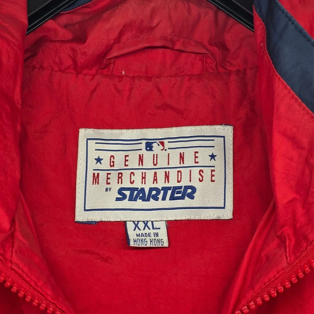 Starter St Louis Cardinals MLB Baseball Jacket‎ Windbreaker Red Mens XXL